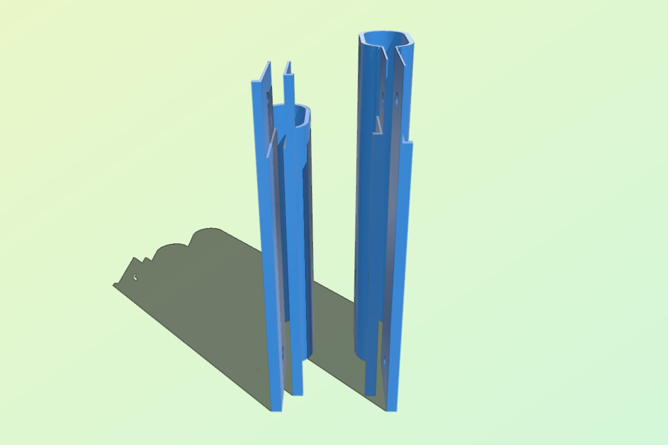 MakerGear M2 rear cable harness guide