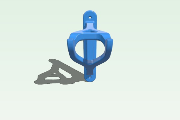 Wall mounted guitar holder | 3d print model