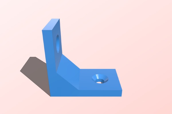 Small shelf bracket | 3d print model