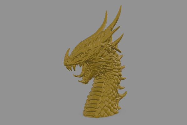 Dragon head | 3d print model