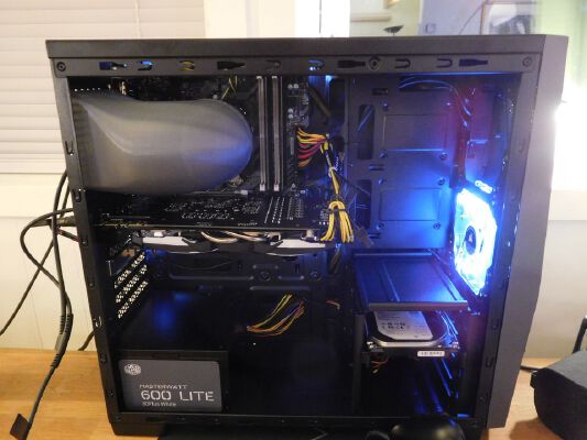 Cold air intake for CPU cooling. | 3d print model