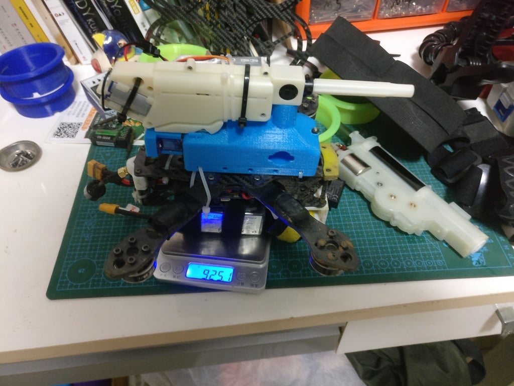 gel blaster magazine for 5inchs drone 5寸穿越机水弹吊舱