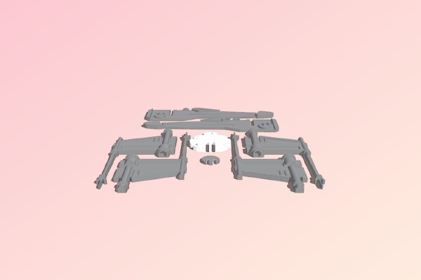X Wing Kit | 3d print model