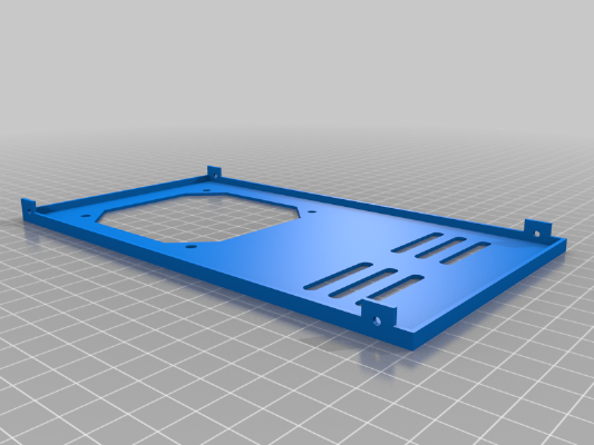 Ender 3 Pro Power Supply Cover with Fan Port Silent Mod | 3d print model
