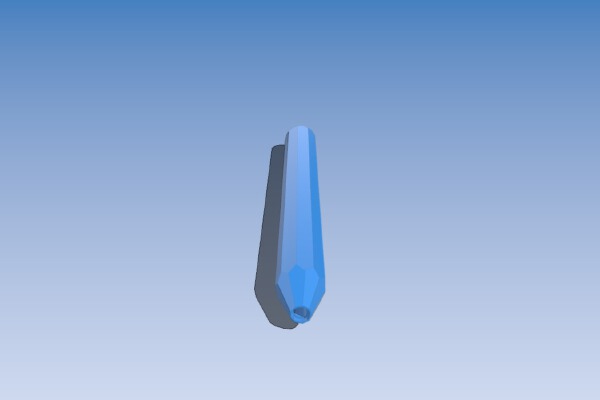 Crystal Jolly Rancher Pen | 3d print model