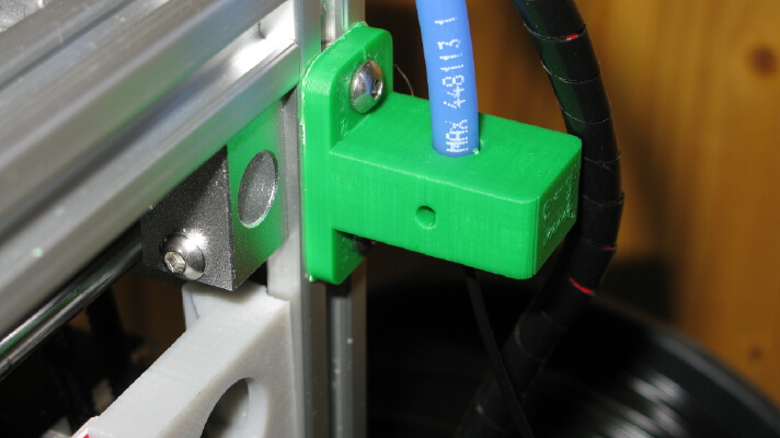 Flying Bear P902 filament guides and hose holder | 3d print model