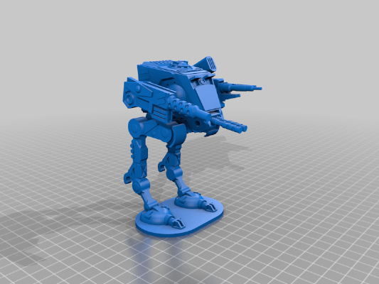 Imperial Assault General Weiss ATST | 3d print model