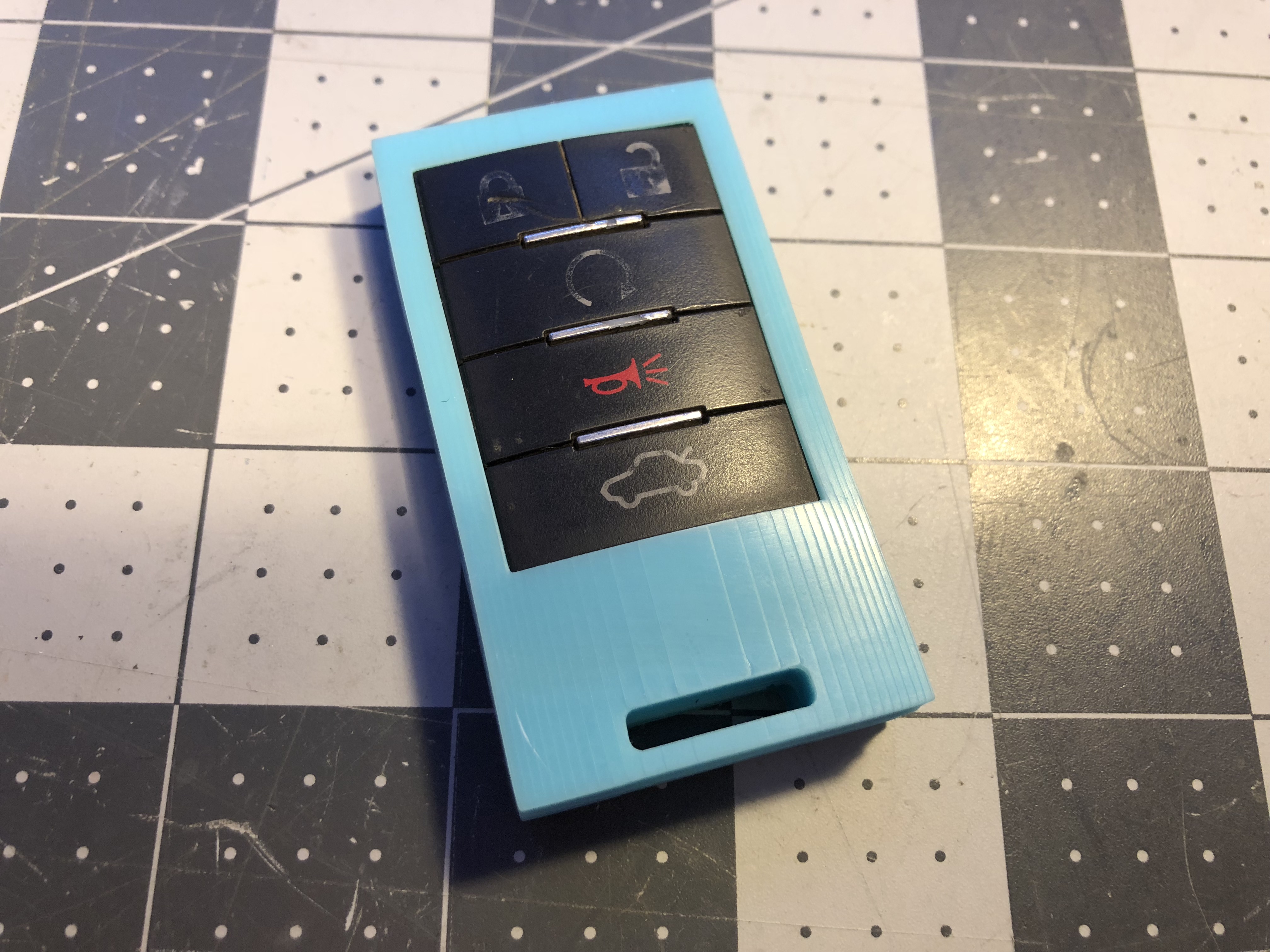Key fob shell case for 2008 2009 2010 Cadillac CTS STS DTS
