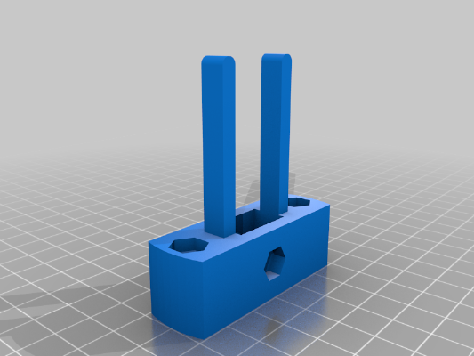 X Axis Belt Tensioner for P802E | 3d print model