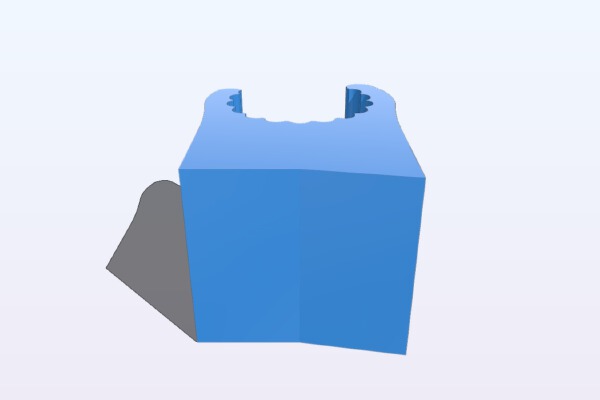duplo excavator shovel joint replacement | 3d print model
