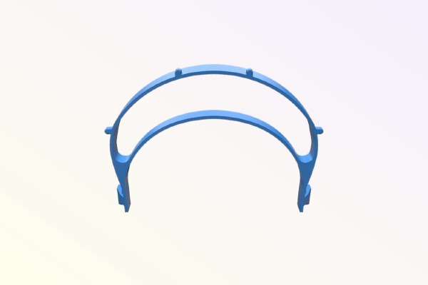 CORONA _ Covid 19 shield without LOGO ! | 3d print model