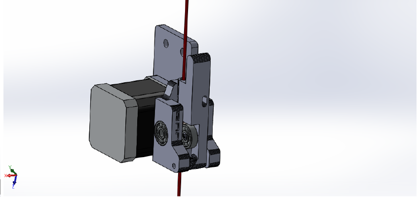 MK8-MK7 Bowden Extruder | 3d print model