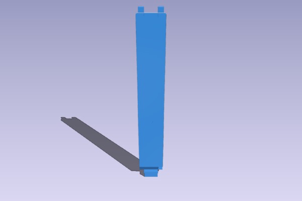 Toshiba Remote Control Battery Cover for CT-90326 | 3d print model