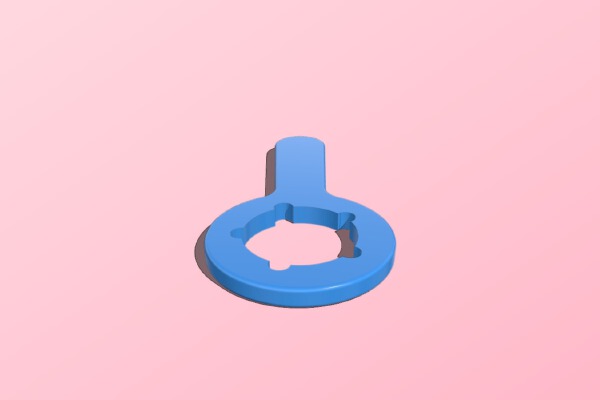 Gasflaschenschluessel, Camping, Gasgrill | 3d print model