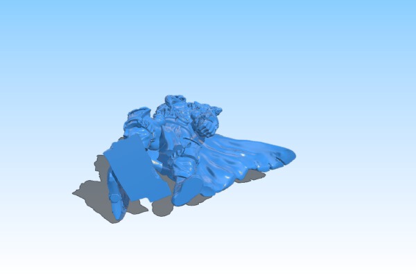 Barbarian Chieftain | 3d print model