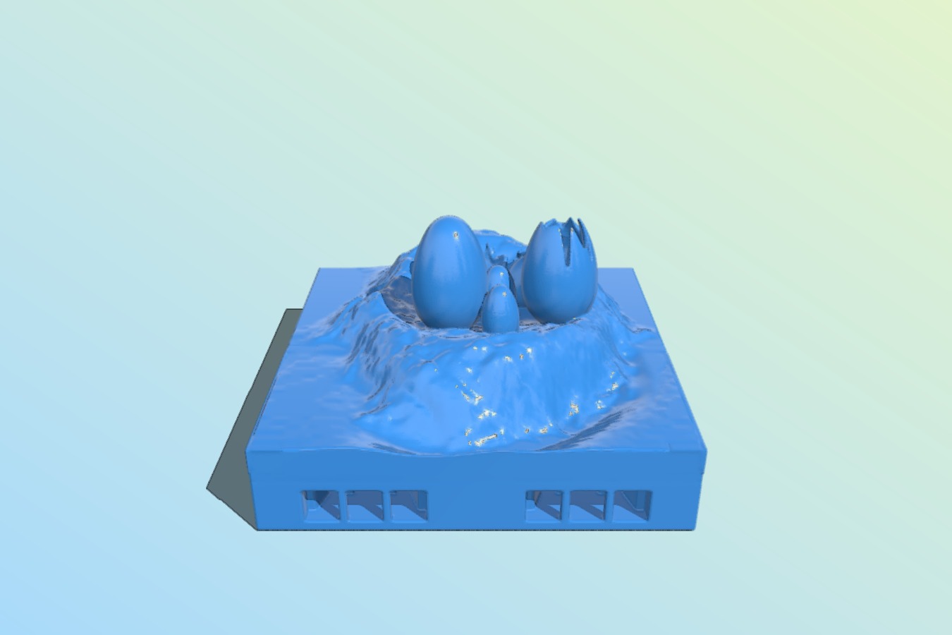 Hatched nest egg