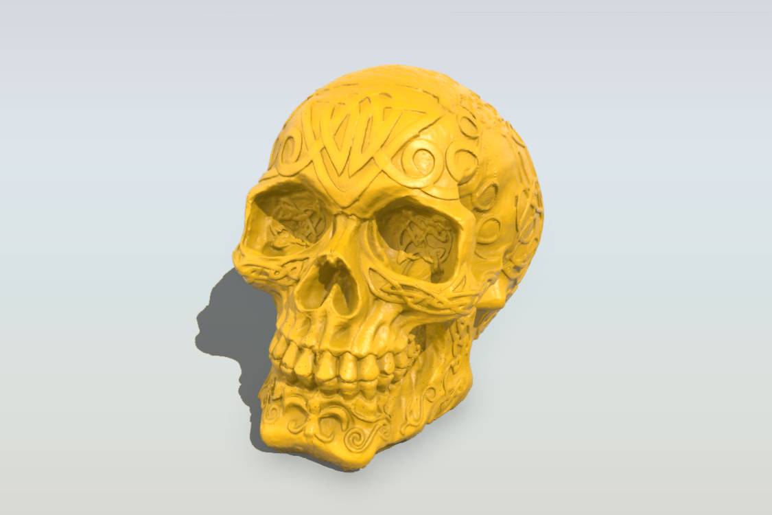 Celtic skull | 3d print model