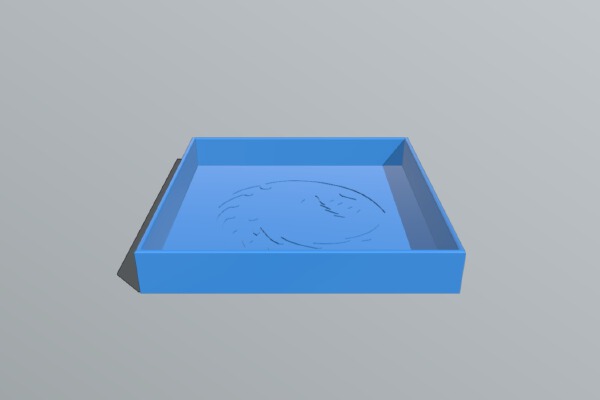 Dice Tray (Tyranid) | 3d print model