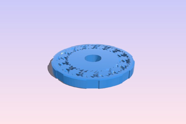 Spare wheel for vacuum cleaner | 3d print model