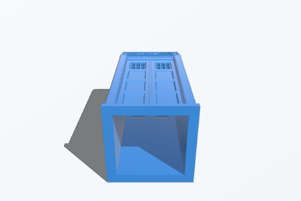 Tardis Ring Box | 3d print model