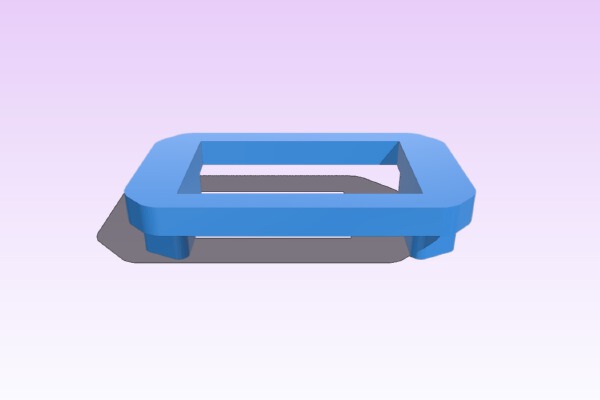 Generic Voltmeter Mount | 3d print model