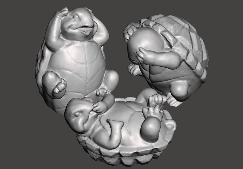 Three Turtles Photogrammetry