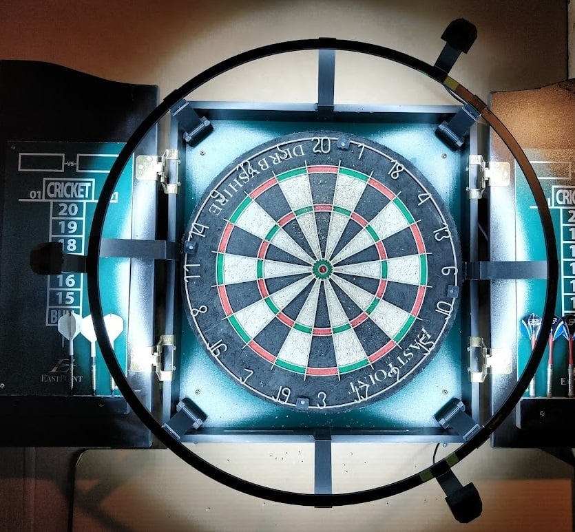 Dartboard LED Ring for Cabinet