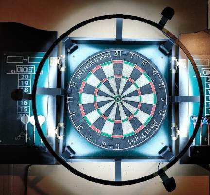 Dartboard LED Ring for Cabinet | 3d print model