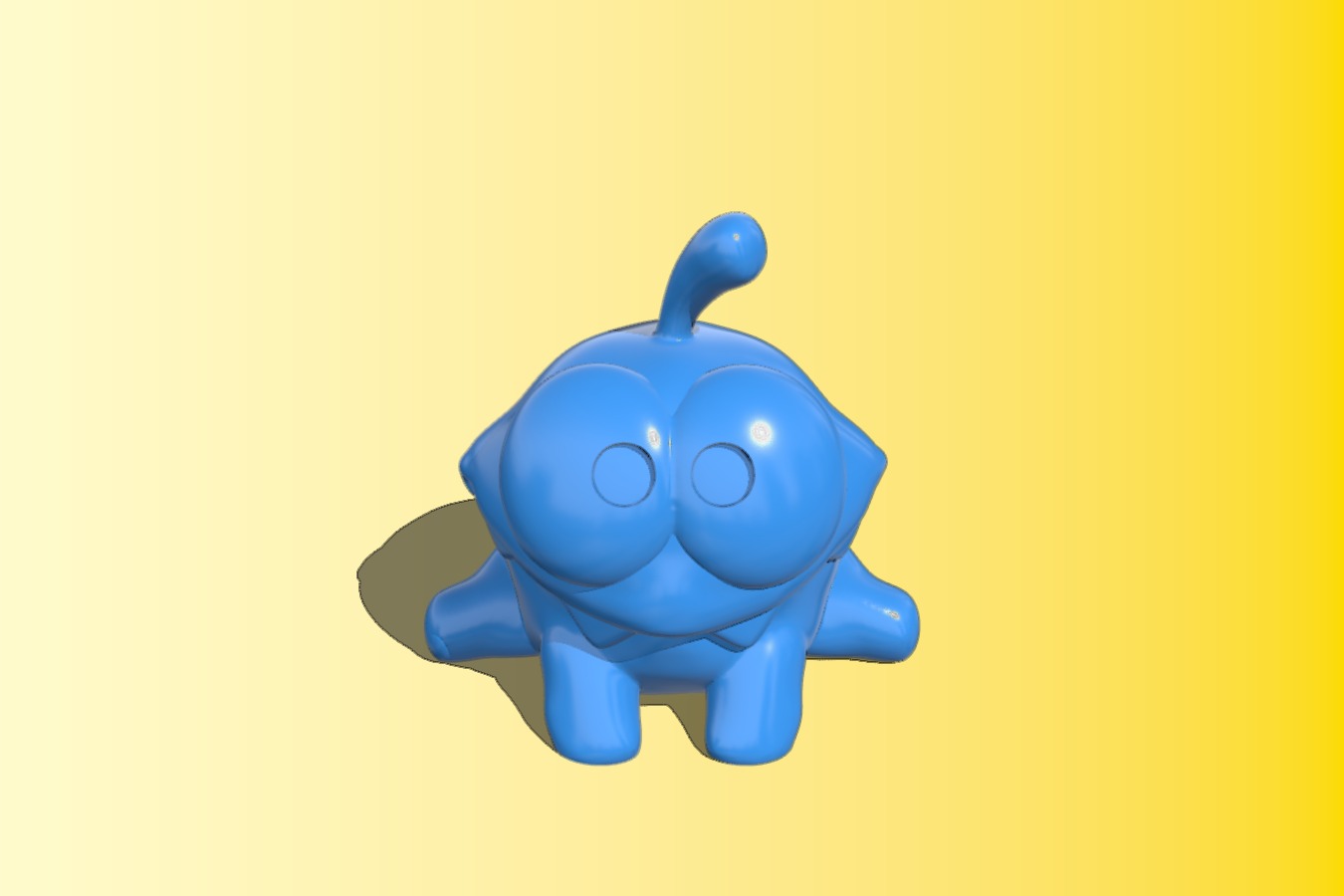 Om Nom from cut the rope By SparkyFace5