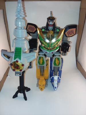 MMPR Megadragonzord Staff | 3d print model