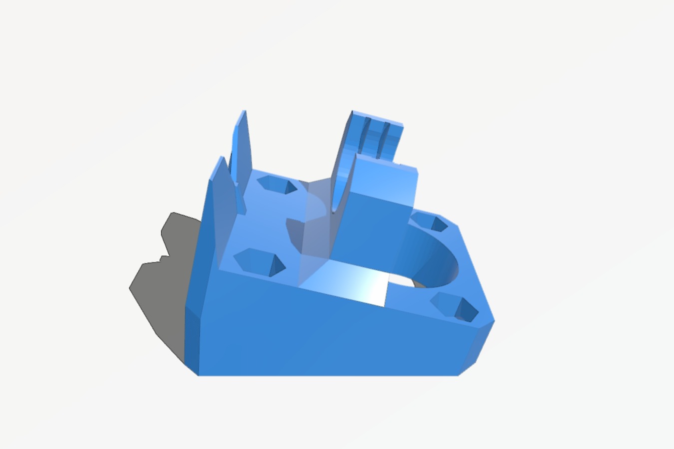 LeoNozzle - Soporte para ventilador de 40 mm. Difusor doble