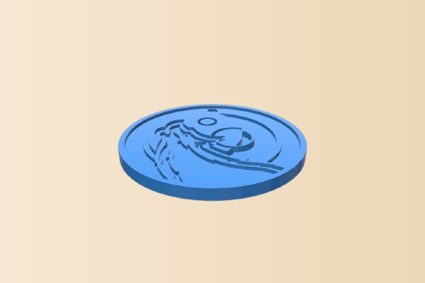 ncsu wolf pendant | 3d print model