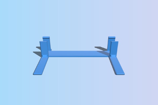 RCA HD TV Antenna Stand | 3d print model
