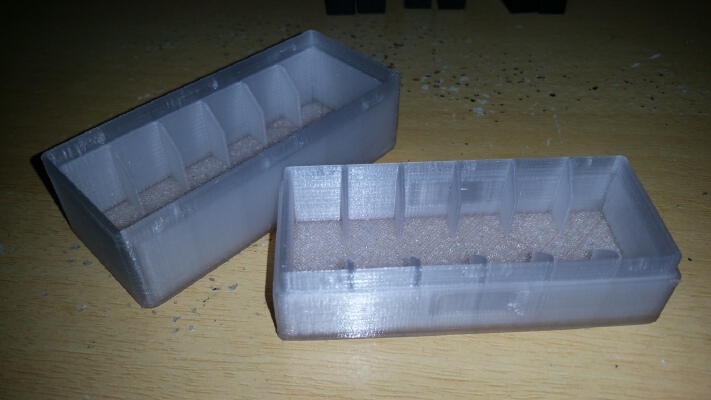 Sjcam battery case for 6, 4 and 2 batteries | 3d print model