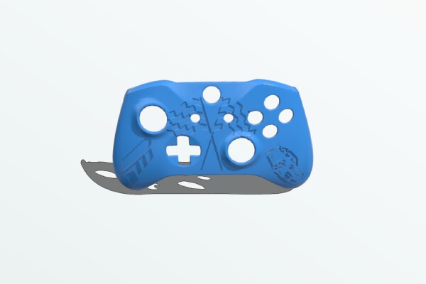 Xbox One S Custom Controller Shell: Forza Motorsports Edition | 3d print model