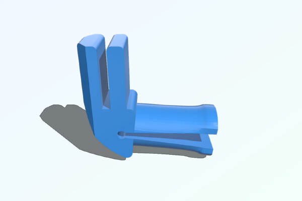 Filament spool spindle for Aluminium 3030 profile | 3d print model