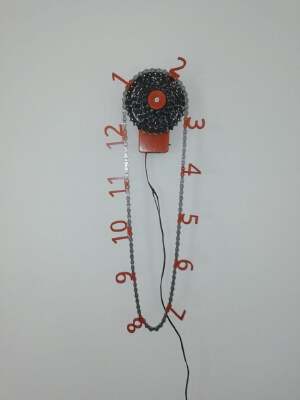 DIY bicycle chain clock - upcycled! | 3d print model