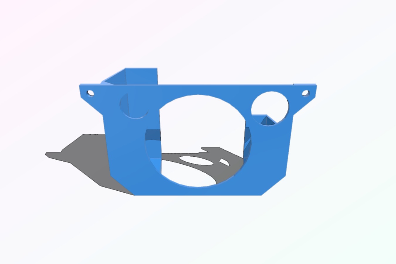 Roku 2 Mount box simple
