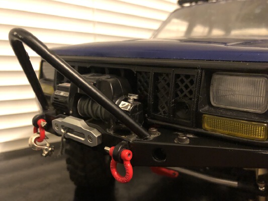 jeep xj hardbody custom grill | 3d print model