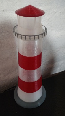 lampara Faro - lighthouse lamp | 3d print model