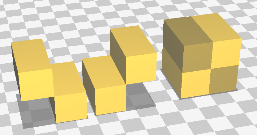 Double extruder - dual color - cube calibration