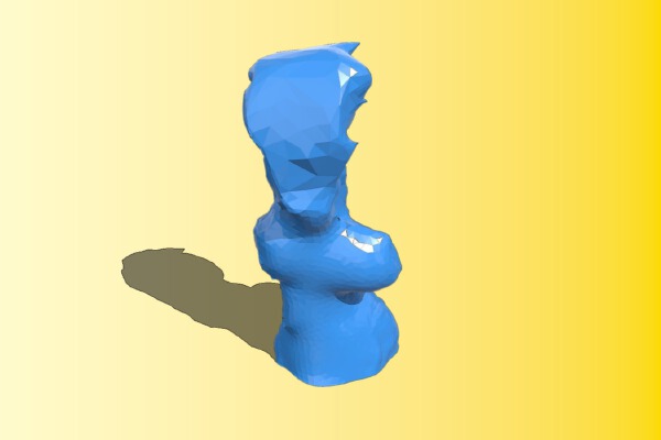 Bust of a Femal Deity derivate | 3d print model