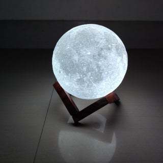 Moon Lamp 5 inch with cap | 3d print model