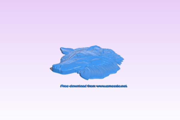Wolf head | 3d print model
