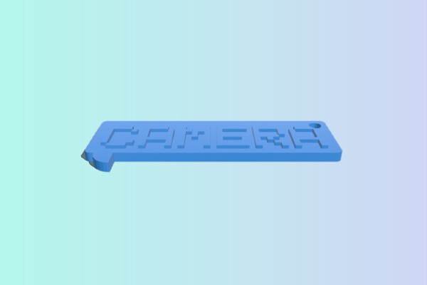 My Customized Call out name plate generator | 3d print model