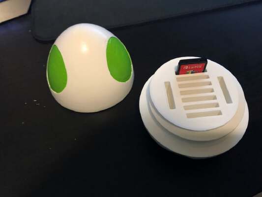Nintendo Switch Game Case - Yoshi Egg | 3d print model
