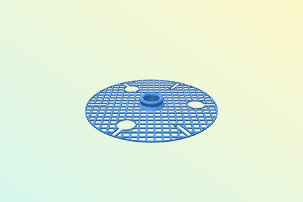 Viega Shower Drain Sieve | 3d print model