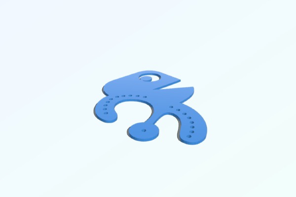 PacDam (without letters) | 3d print model