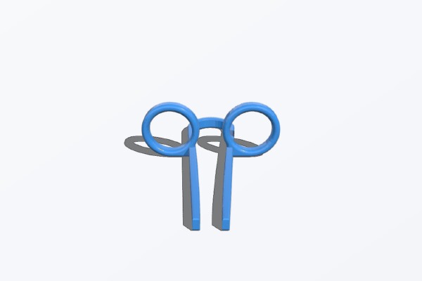 potato chips tongs | 3d print model