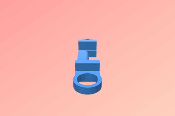 Tamiya HotShot front suspension brace | 3d print model